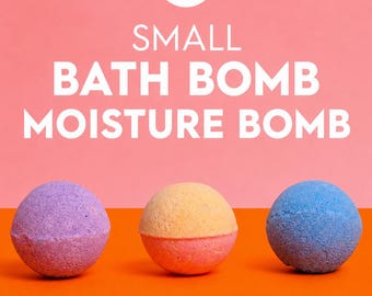 Moisturizing Bath Bomb Set – Relaxing Aromatherapy & Skin Care – Small Size (70 g x 3 pcs)