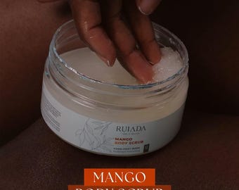 Mango Body Scrub – Exfoliating, Nourishing, Moisturizing for Soft Skin