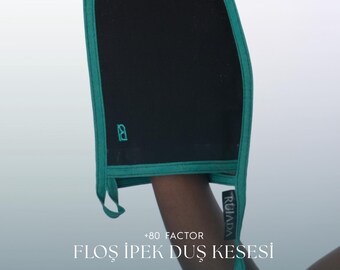 100% Floss Silk Kessa Glove, Exfoliating Body Peeling Mitt