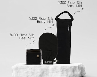 100% Floss Silk Body, Back & Heel Care Set
