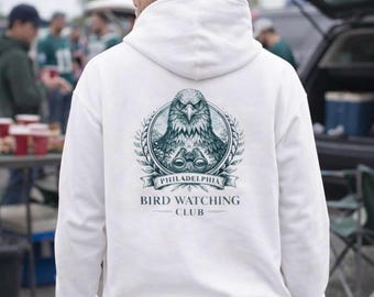 Philadelphia Eagles Sweatshirt - Bird Watching Club Unisex Hoodie