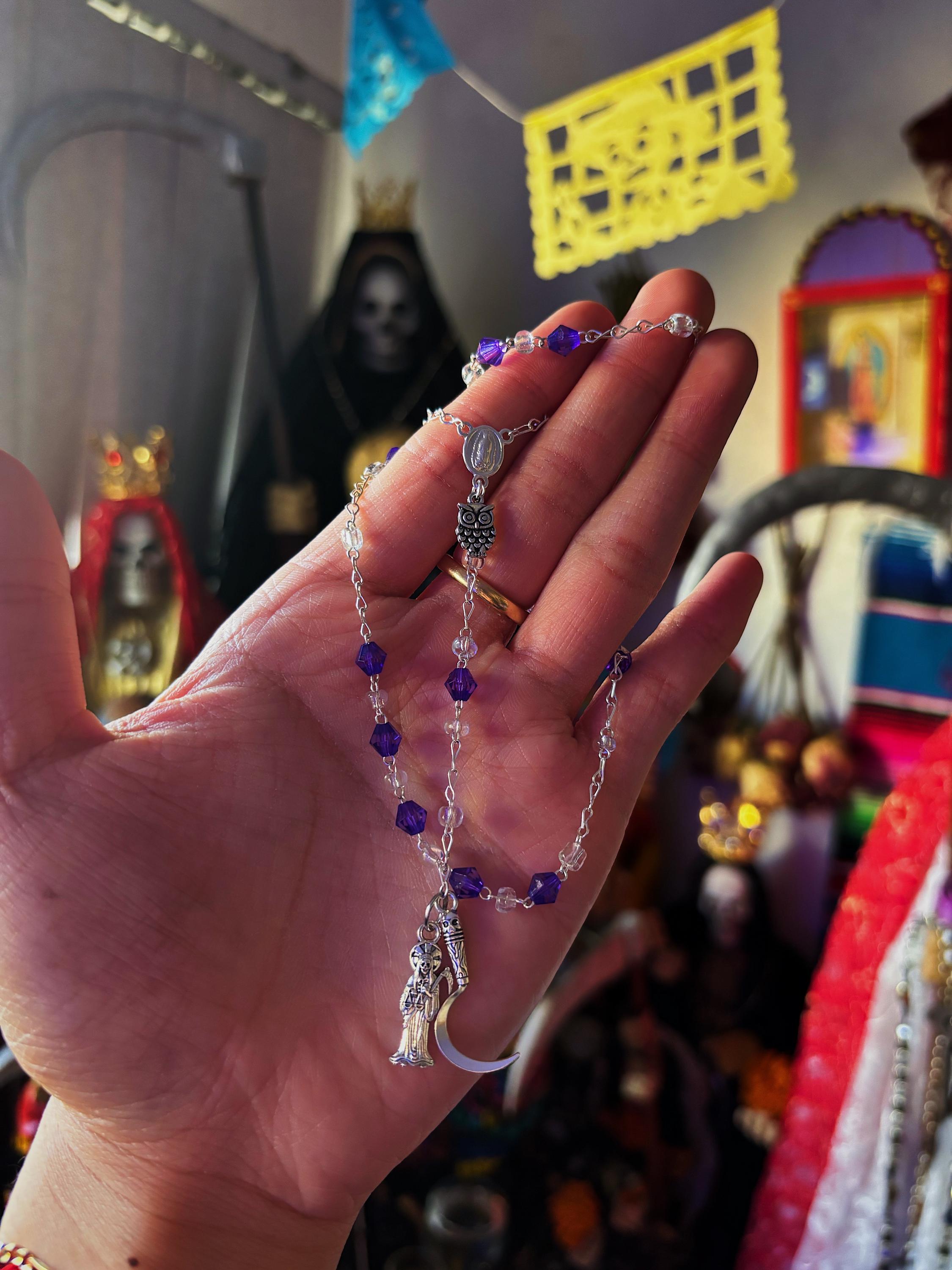 Rosario De La Santa Muerte. 3 Piezas | Meses sin intereses Rosario De La Santa Muerte. 3 Piezas | Meses sin intereses
