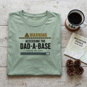 Dad-A-Base Laden Dad Witze Shirt, lustiges Programmierer T-Shirt, Es Papa Geschenk, lustiges Es Shirt, Sql Humor Shirt, Vatertag Geek, Geschenkidee