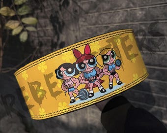 Powerpuff Girls Anime Hebelgürtel: Gewichtheber Gürtel