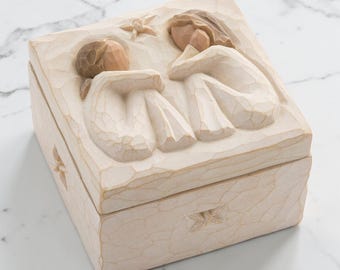 Hand-Painted Pet Memorial Keepsake Box
