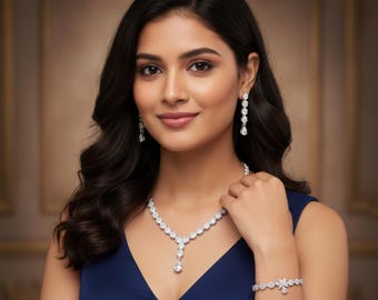 Luxury Bridal Jewelry Set for Women