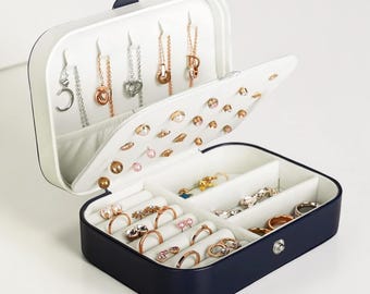 Mini Travel Jewelry Organizer Case