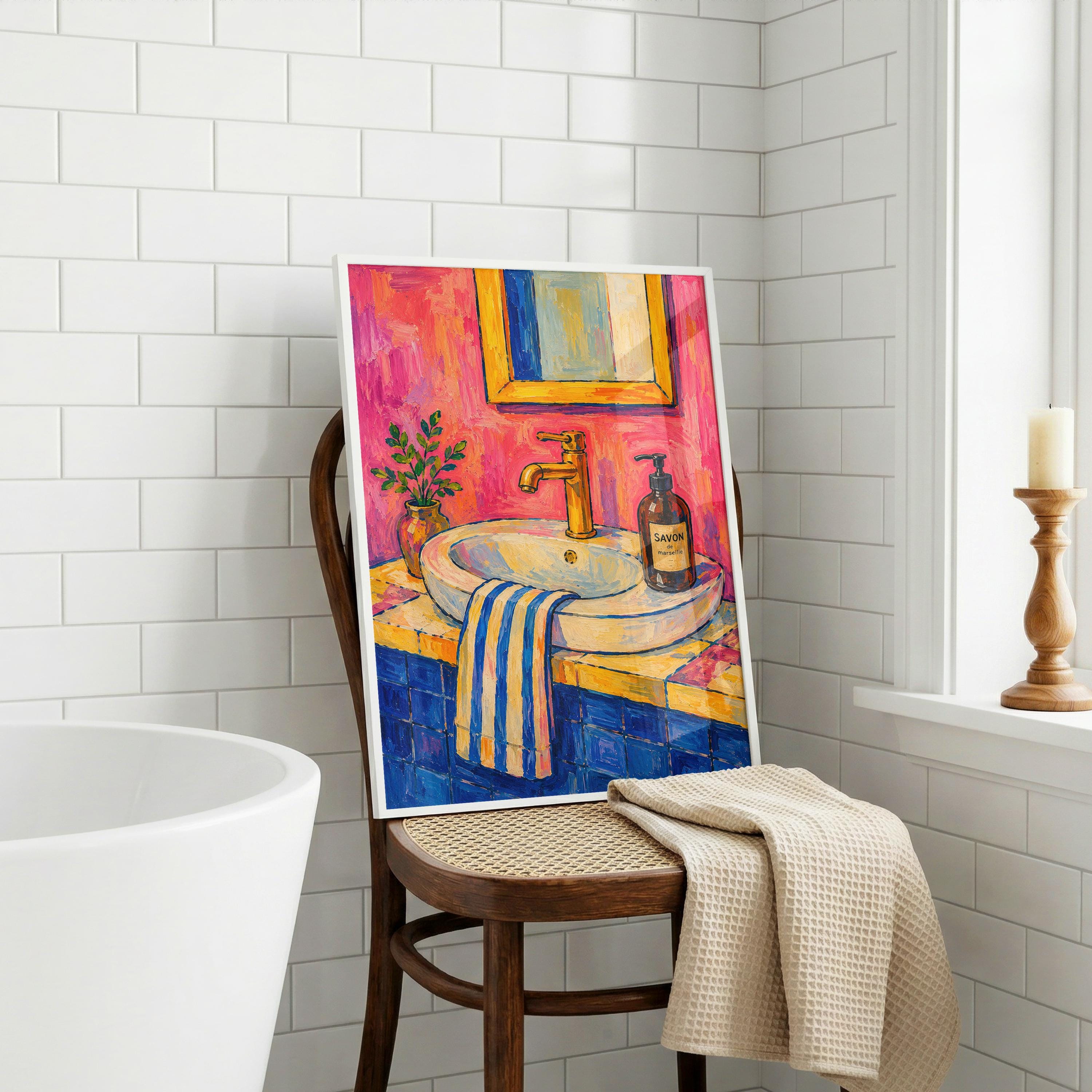 Bathroom Sink Artwork - Etsy