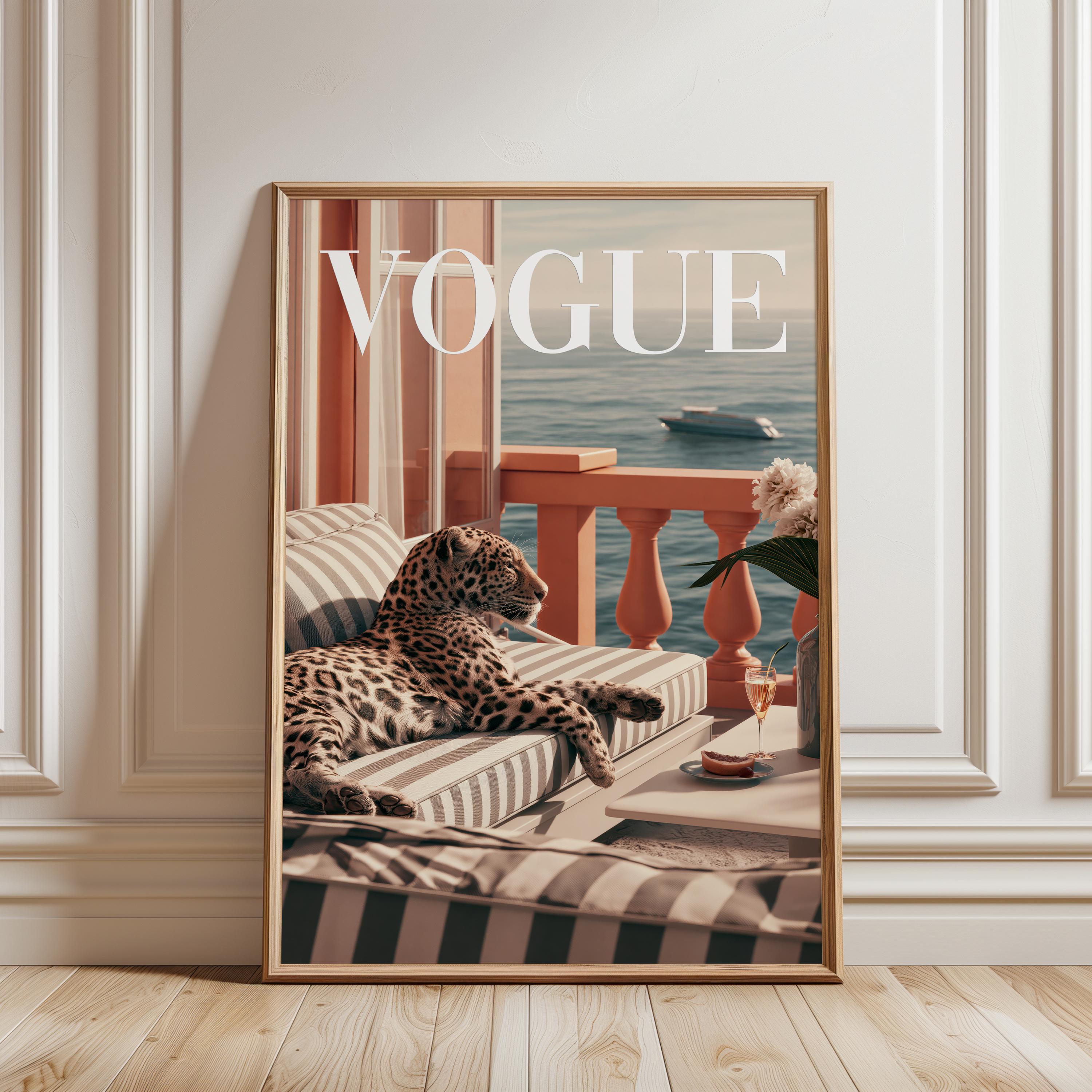 Vintage Vogue Poster - Etsy Canada