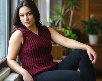 Knitting Tank Top Pattern
