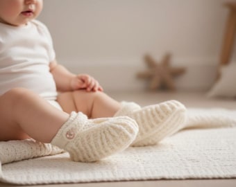 Baby Crochet Booties Pattern (PDF Download)