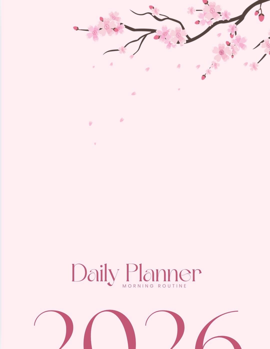 Pink Floral Weekly Planner Printable | Minimal Weekly Schedule ...