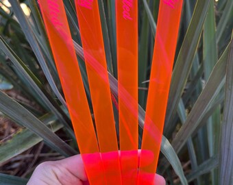 Indoor Plant Care Reminders Plant Marker set, acrylic, four pack