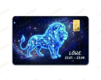 1 gram of gold - Lion 1g gram 999.9 - Heimerle + Meule gift card