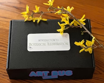 Introduction to Botanical Illustration: Art Discovery Box and Sample Kit