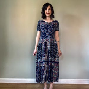 princess polly baby blue dress M MADE IN ITALY M MADE IN ITALY ROBE LIN MARINE main image 1