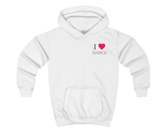 Sudadera infantil "Me encanta bailar" / Cada vez que bailo me convierto en una mejor versión de mí misma.