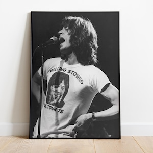 Mick jagger poster - Etsy 日本