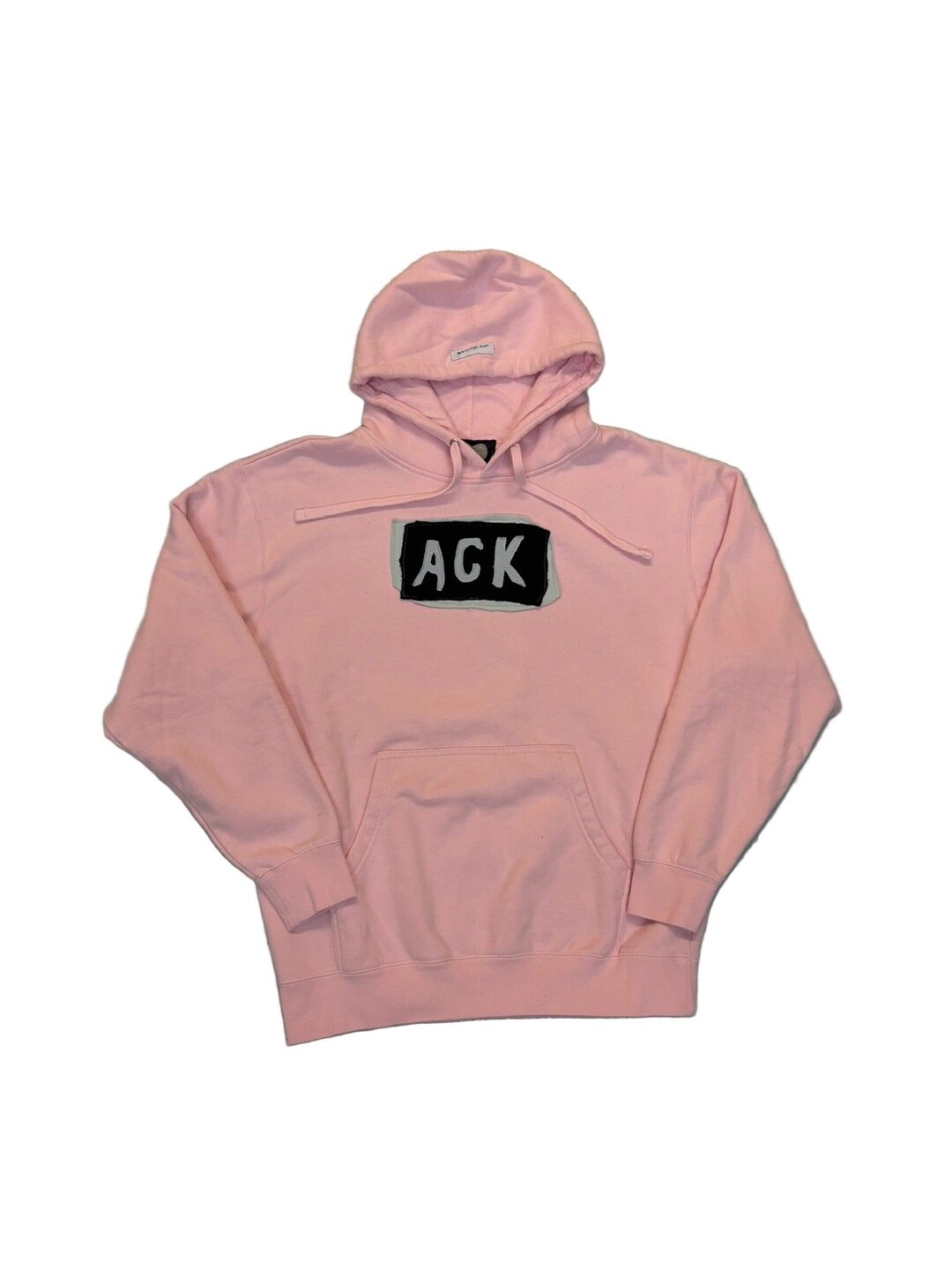 Pink ACK Hoodie (L) Upcycled, One-of-a-kind, Sweatshirt - Etsy