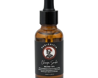 Sandalwood Bark Beard Oil | Natural Handcrafted Men's Grooming, Jojoba, Coconut