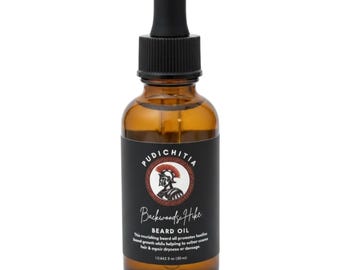 Backwoods Hike Beard Oil | Natural Jojoba Coconut Men's Grooming, Softens Beard