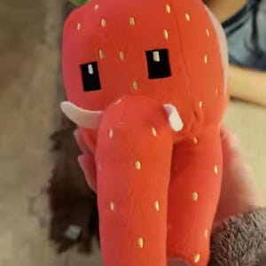 Brainrot Knuffeldier, Strawberry Elephant, schattig Italiaans speelgoed