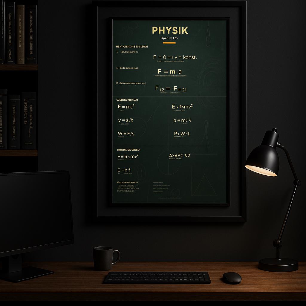 Physics Cheat Sheet Digital Download | Printable Formulas Poster ...