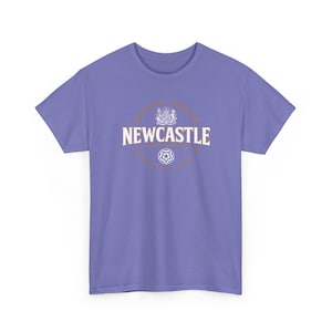 Newcastle nordöstra England koordinatetikett 2C T-shirt bild 15