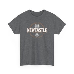 Newcastle nordöstra England koordinatetikett 2C T-shirt bild 10