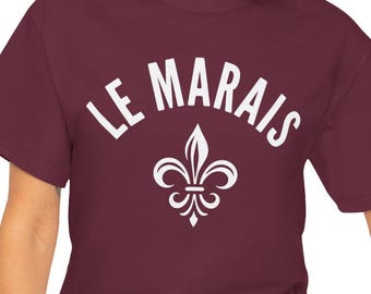 Place de Vosges Le Marais Paris Fleur de Lis T-Shirt