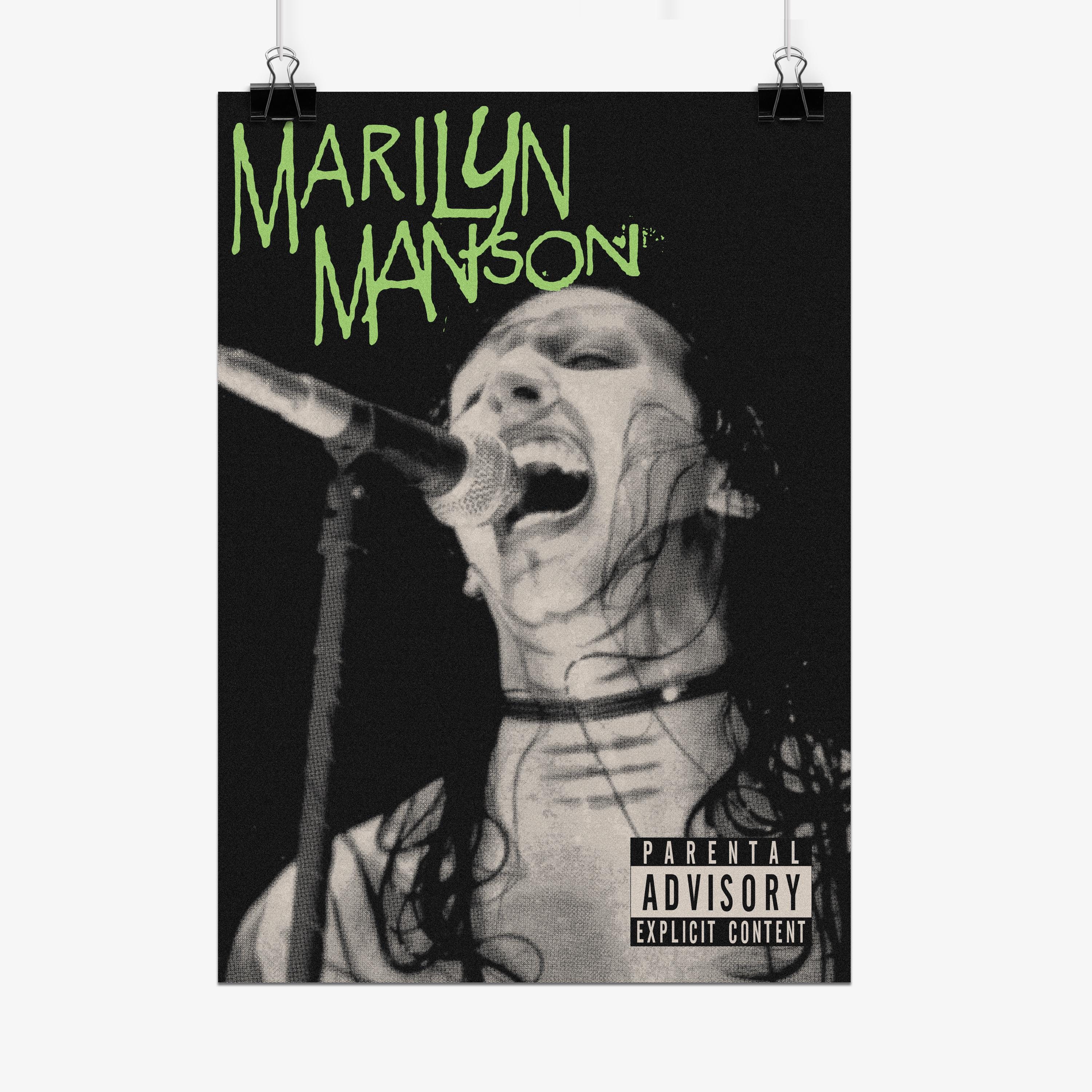 90s Marilyn Manson - Etsy