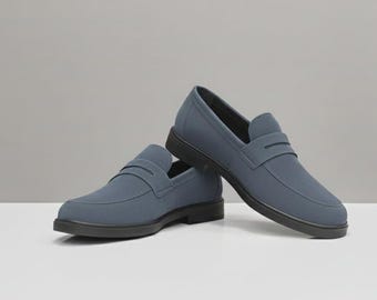 Suede Handmade Leather Shoes/ Stylish Office & Casual Wear