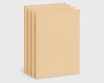 Basswood Cradled Wood Painting Panels | Smooth Artist Boards (12" x 16", 16" x 20")