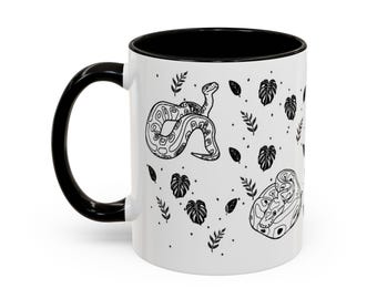 Ball python mug, 11oz