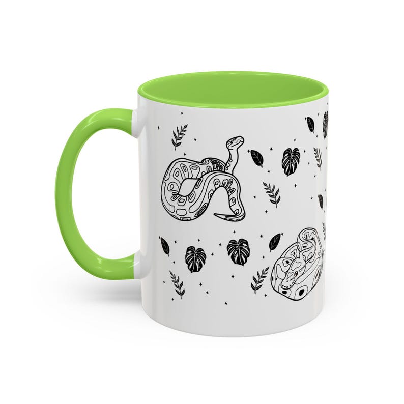 Becher mit Königspython-Motiv, 325 ml Bild 10