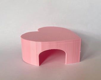 Heart shaped reptile hide