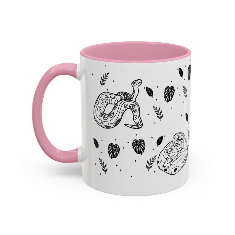Becher mit Königspython-Motiv, 325 ml Bild 13
