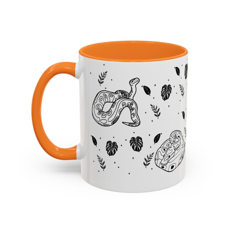 Becher mit Königspython-Motiv, 325 ml Bild 7