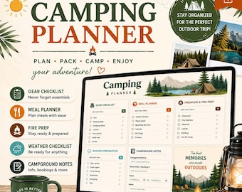 Camping Trip Planner — Gear Checklist, Meal Plan, Fire & Weather Prep