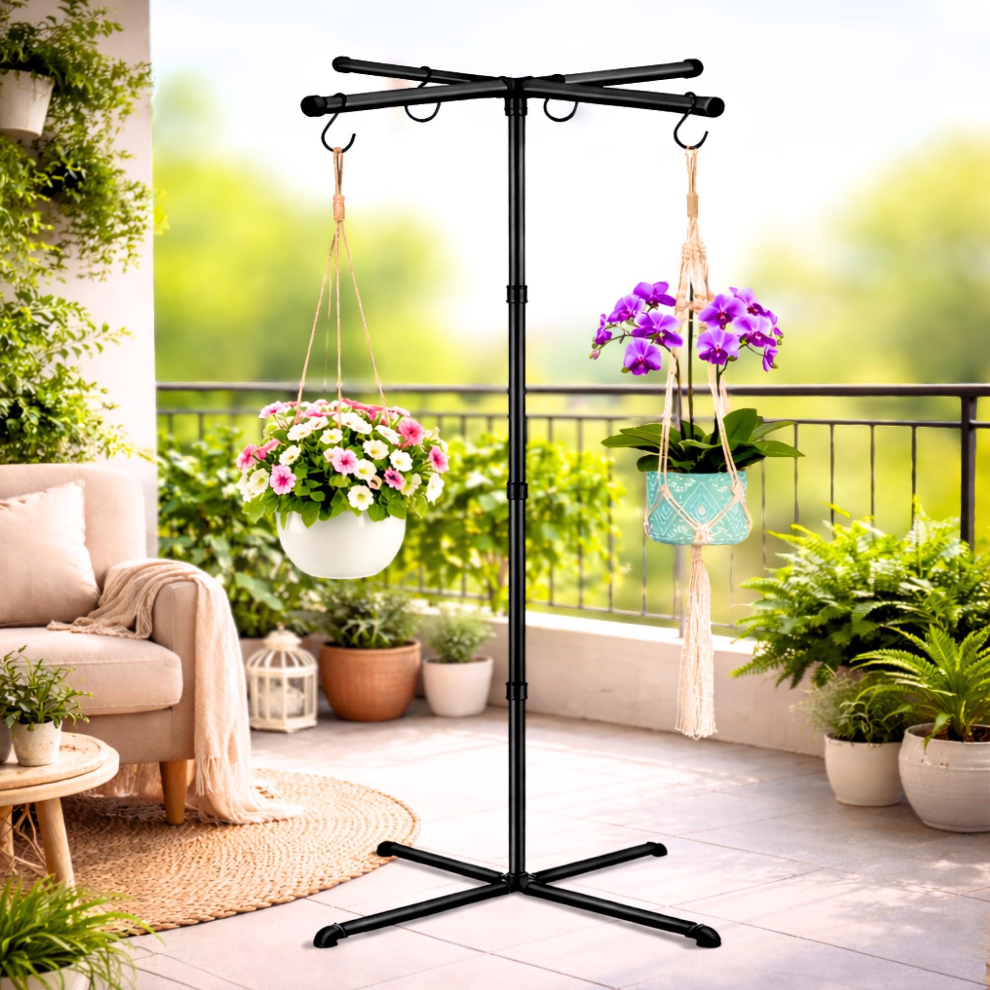 Outdoor Iron Plant Stand - Etsy