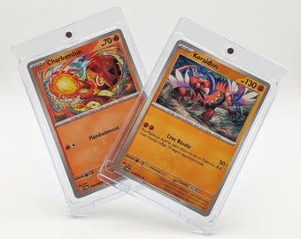 2x Acrylic Case for Pokemon Trading Card Display, e.g. 151 Display SV2a WOTC Jungle