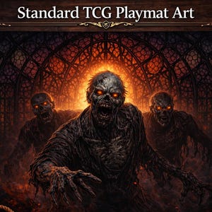 Arte de tapete de juego Mosaic Undead / TCG