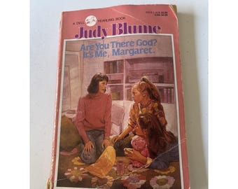 ¿Estás ahí, Dios? Soy yo. Margaret Judy Blume. Julio de 1986. Libro antiguo.