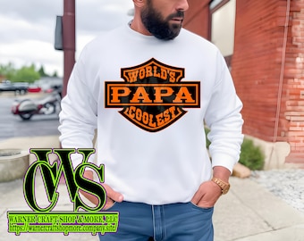 Worlds Coolest Papa Shirt