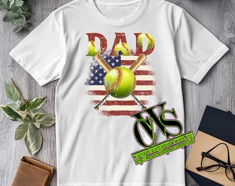 Softball Dad  Shirt