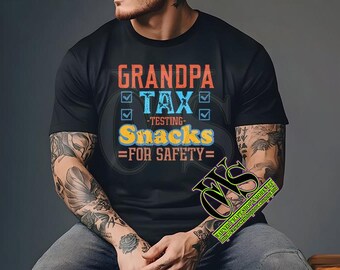 Grandpa Tax Shirt design