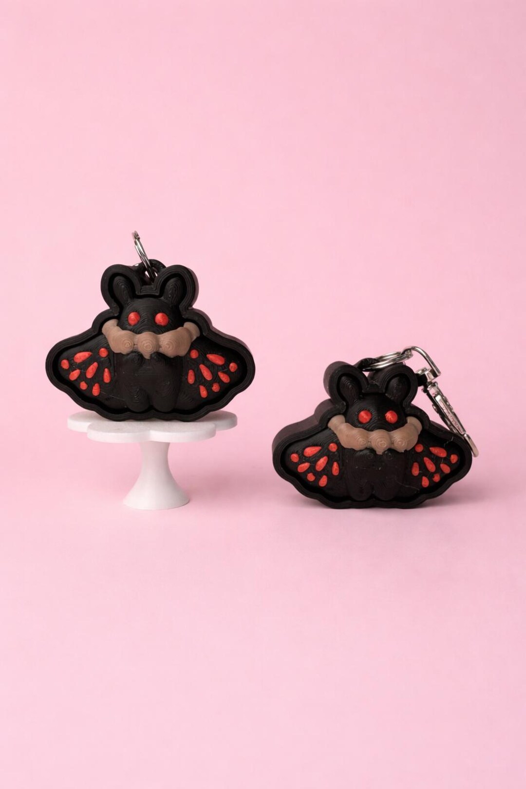 Mothman Key Chain Mothman Fidget Clicker Keychain - Etsy
