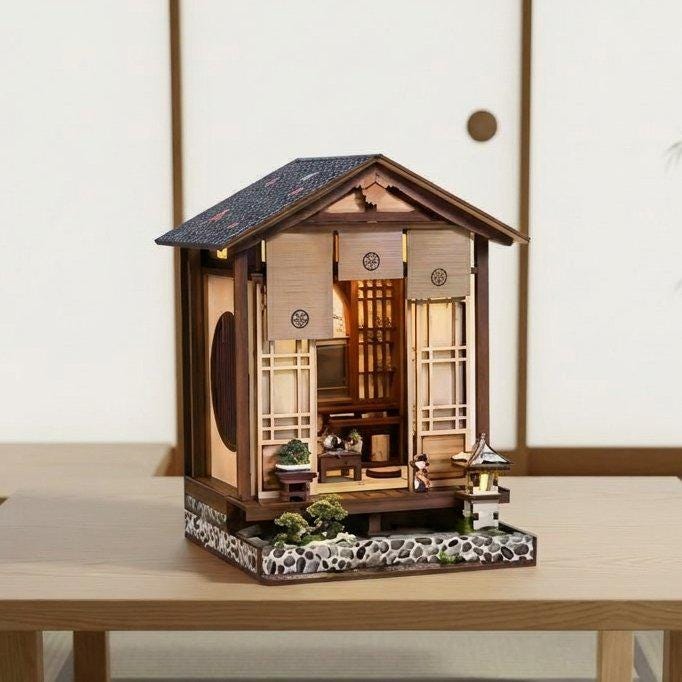 Fairy Garden Book Nook, Enchanted Theater Diorama With LED Light