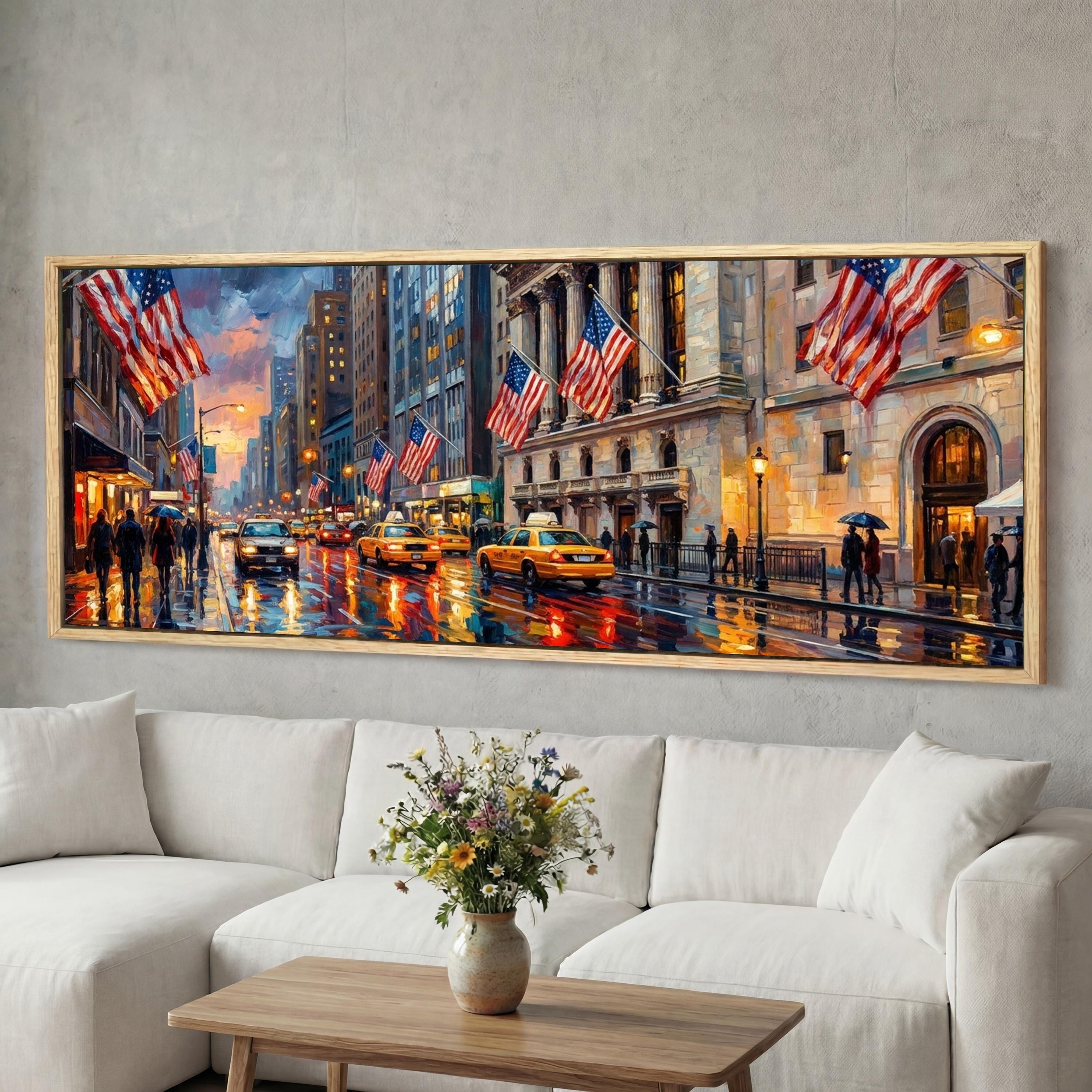 Nyc rain painting - Etsy 日本