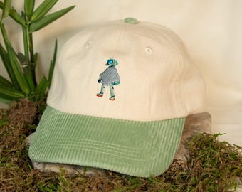 Sombrero Cool Fool: corona de algodón, ala de pana